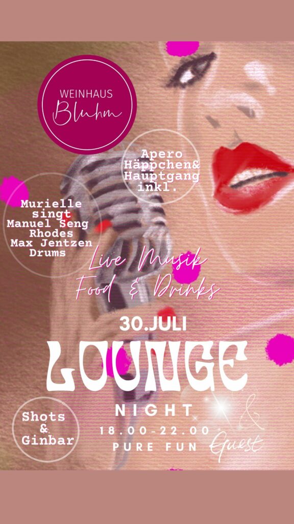 Veranstaltungen Lounge Night Weinhaus Bluhm Foto